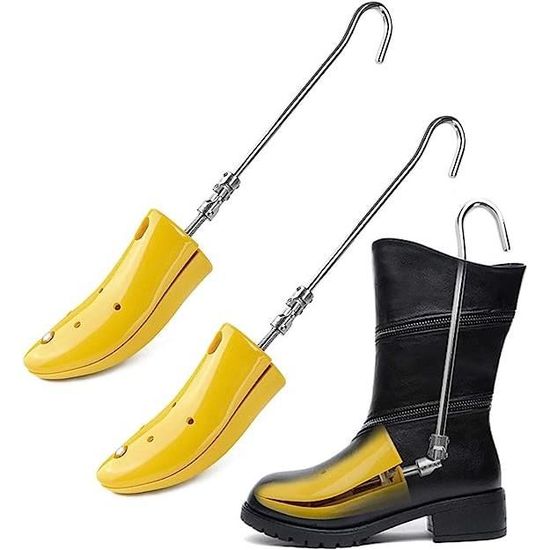 4 Embauchoirs Réglables Pour Chaussures - En ABS Rouge, Extensibles - Pour Maintenir La Forme, éviter Le Froissement
