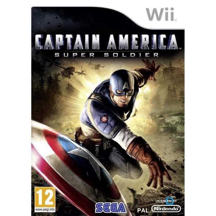 Sega Captain America / Jeu Console Wii