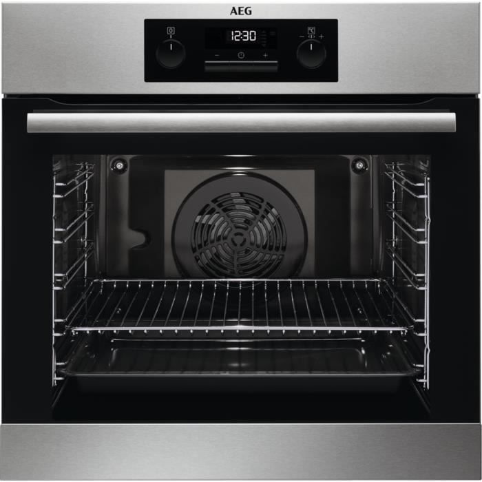 AEG BPB331021M, Moyenne, Four électrique, 72 L, 3480 W, 72 L, 30 - 300 °C