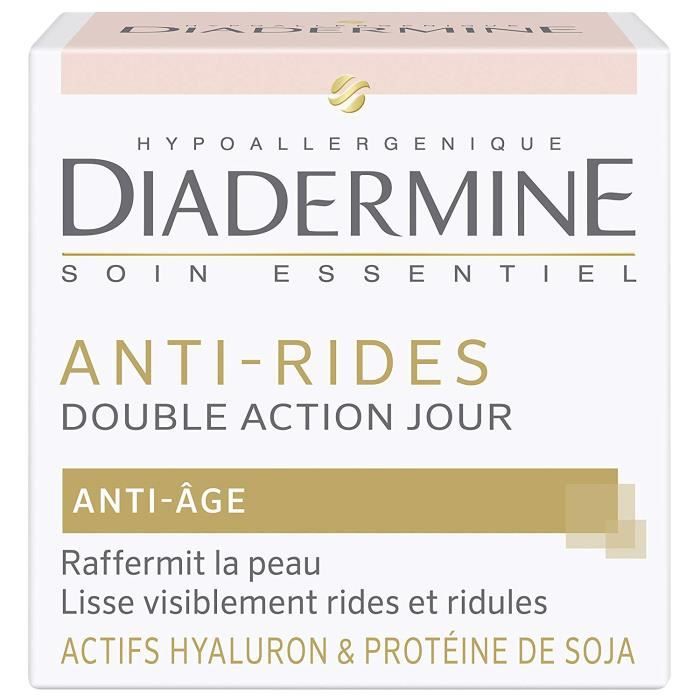 Diadermine -Crème Jour - Anti-Rides Double Action - 50 ml