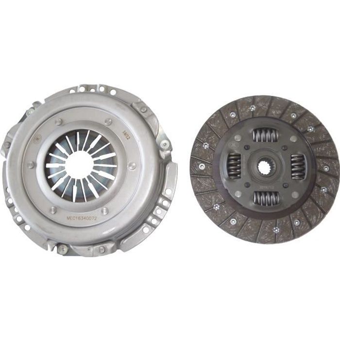 Kit d'embrayage complet Renault Megane 2 de 2002 à 2009 - 1.9 DCI, 2.0 16v turbo - AA010021TPD03