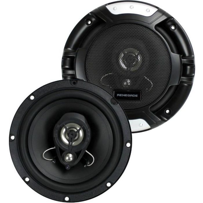 2 HAUT-PARLEURS RENEGADE RX62 coaxiales 2 voies 6,5\
