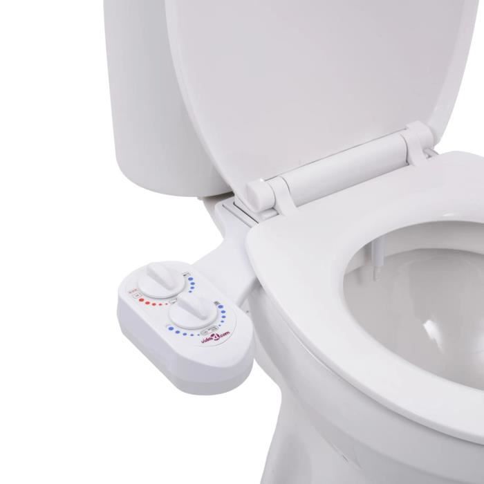 Accessoire siège toilette et eau chaude et froide buse unique Super *439547