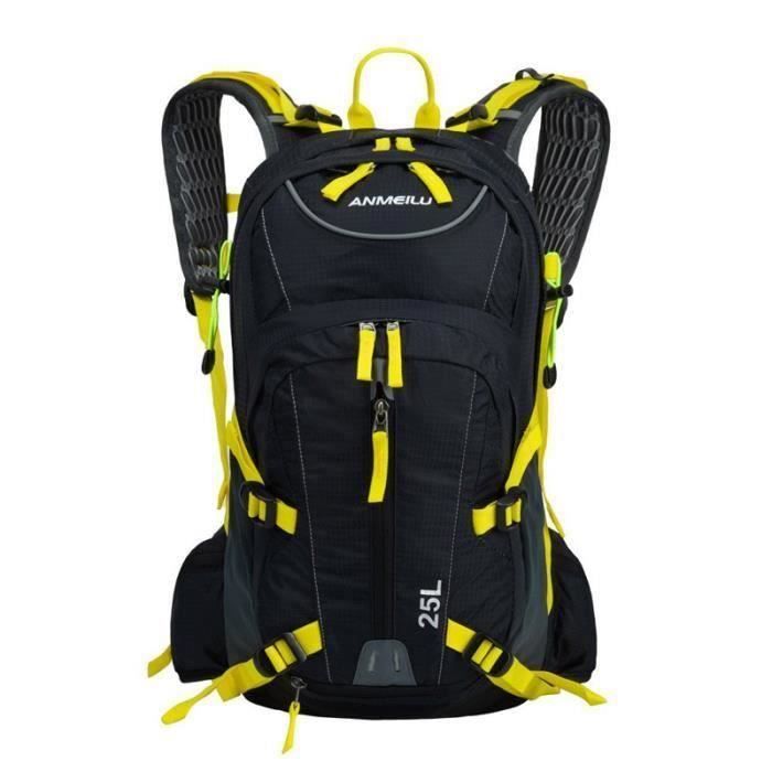 25L unisexe Sac à dos de vélo randonnée sac de Sports de plein air Équitation sac de Voyage Alpinisme porter Hydratation Eau So59343