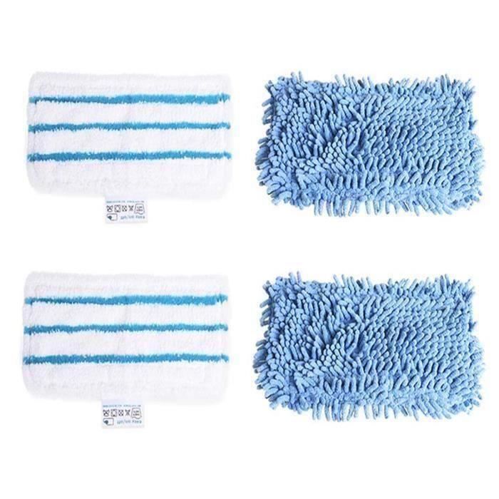 4 pièces de rechange pour Steam Mop Pad pour Black & Decker FSM1500 FSM1600 FSM1610 FSM1620 FSMH1621 FSM1630 et FSMP20 Go53536