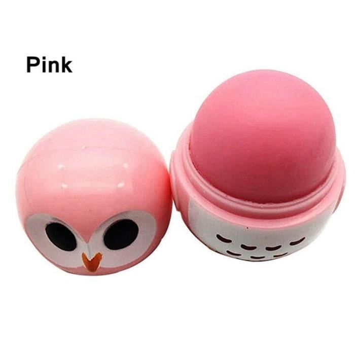 Bonbons Color Owl Hydratant Baume À Lèvres Brillant À Lèvres Naturel Embellish Lipstick Makeup Tool Pink