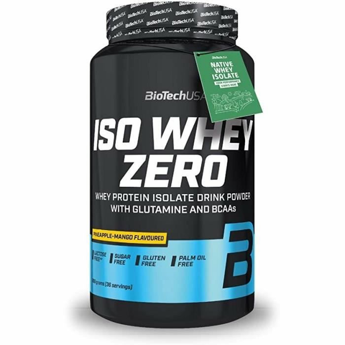 Iso Whey Zero (908g) Biotech - Ananas Mangue