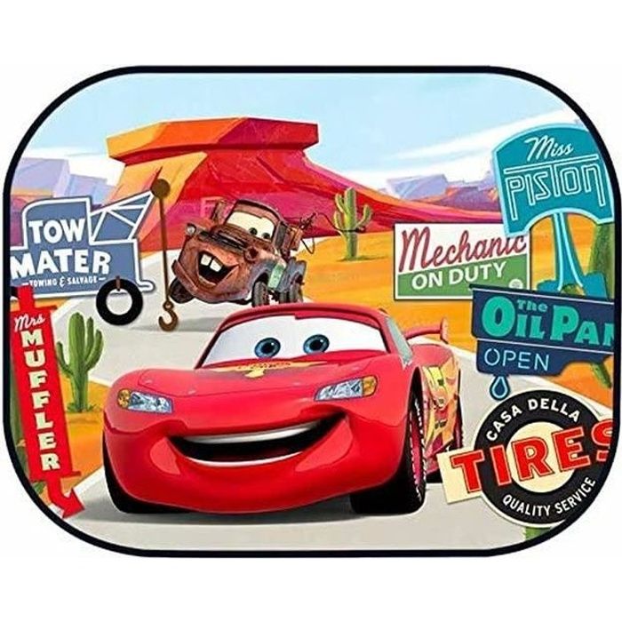 Disney 8010898283142 Parasol Pour Pare-Brise Avant et Visières Interne pour Voiture ( Car Soleil Shade, Multicolore, Étiquette:...