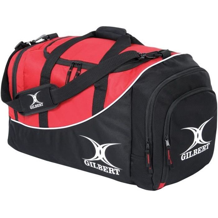 GILBERT Sac Club V2 - Taille L - Homme - Noir et rouge