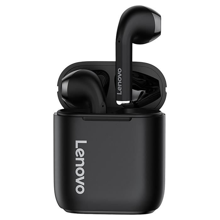 Lenovo LP2 TWS casque sans fil BT écouteurs de sport ENC semi-intra-auriculaires étanches réduction du bruit noir