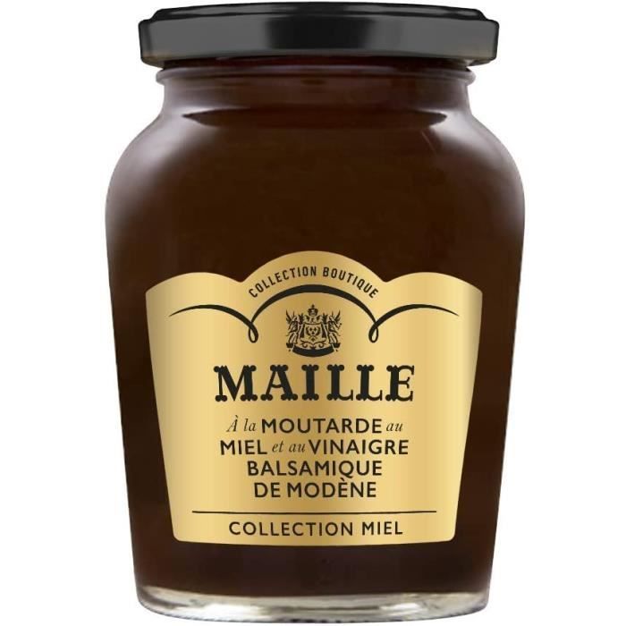 Conserve Et Bocau - Spécialité À Moutarde Miel Au Vinaigre Balsamique
