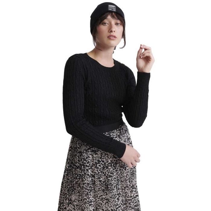 Vêtements femme Chandails Superdry Croyde Cable Knit