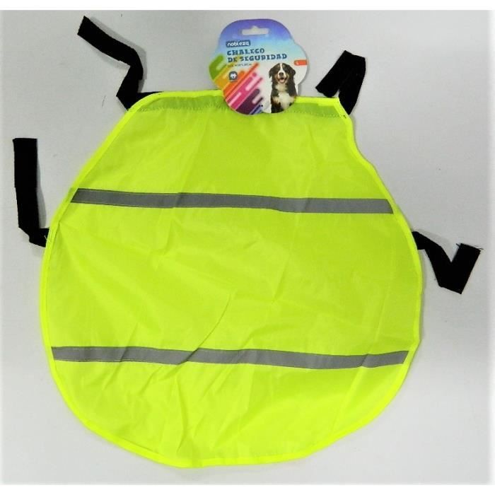 Gilet jaune de sécurité pour Chien Réfléchissant pour Protection d'animaux