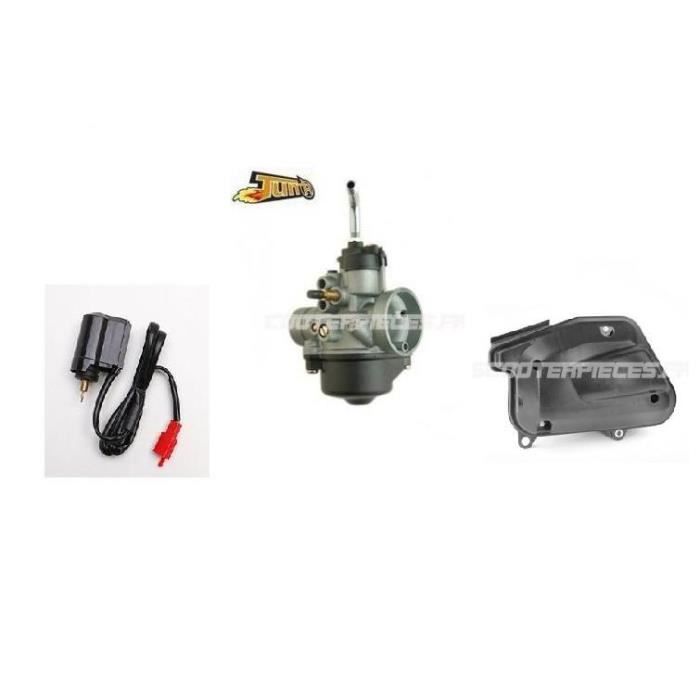CARBURATEUR 12 + STARTER + BOITE A AIR MBK STUNT