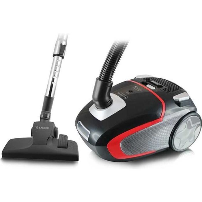 Sauber V20, 2200 W, A, 25,2 kWh, Aspirateur réservoir cylindrique, Sac à poussière, 2,5 L