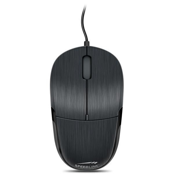 SPEEDLINK JIXSTER, Ambidextre, Optique, USB, 1000 DPI, 55 g, Noir