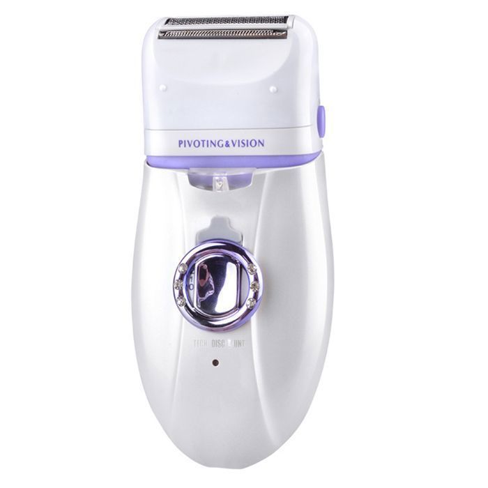 TD® Epilateur électrique femme multifonctionnel rasoir visage tondeuse maillot bikini rechargeable aisselle bras corps led 3 EN 1