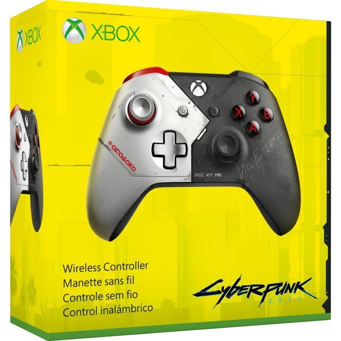 Manette Xbox Sans Fil Edition Spéciale Cyberpunk 2077