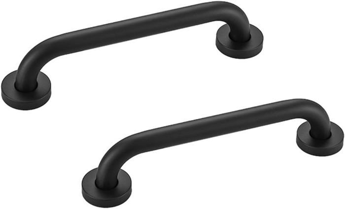 Lot De 2 Barres Rondes En ABS Sourcing Map - 50 Mm X 100 Mm Noir Pour Mod C 1024622