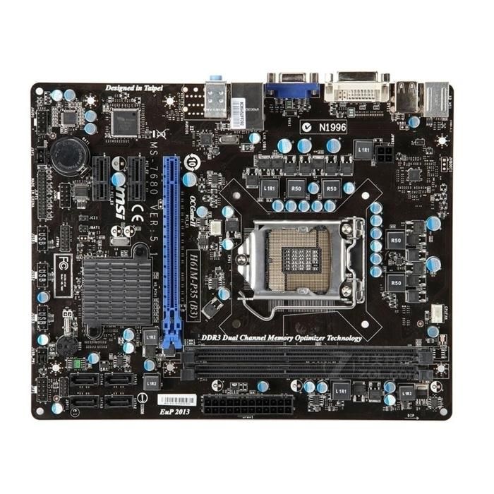 Acheter Carte mère MSI H61M-P35(B3) Intel H61 LGA 1155 2xDDR3 SDRAM 16 Go Micro ATX Reconditionné - 59,00 € Carte mère MSI H61M-P35(B3) Intel H61 LGA 1155 2xDDR3 SDRAM 16 Go Micro ATX Reconditionné - MSI reconditionné disponible sur Cdiscount Seconde Vie