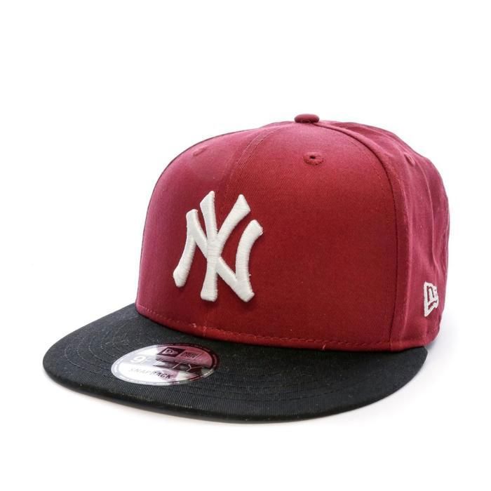 Casquette 59FIFTY New York Yankees rouge NEW ERA - Chapeaux et Casquettes