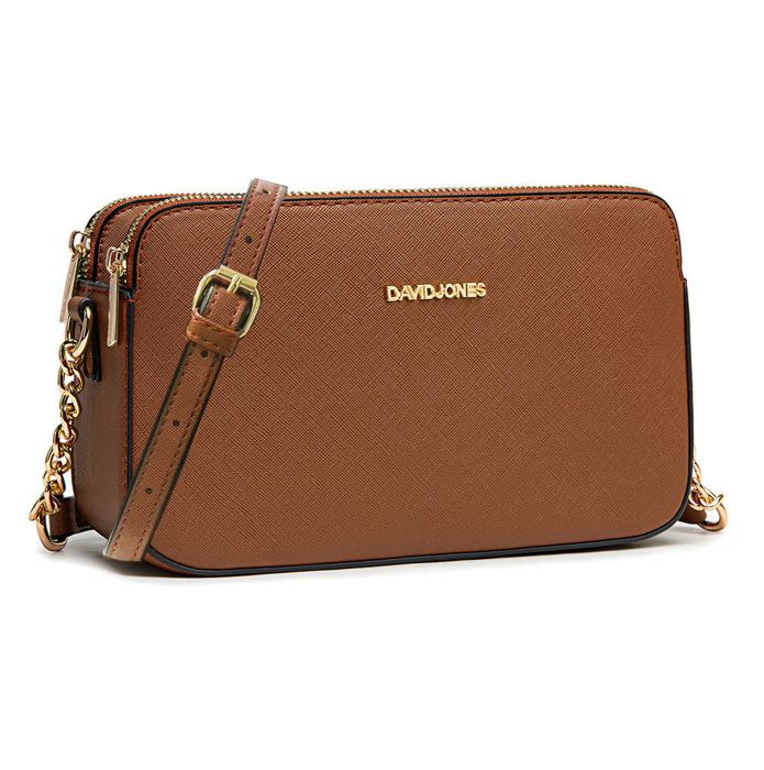 Bag Sac Besace David Jones Sacoche Bandoulière Sac Noir Avec