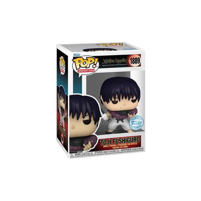 Figurine Funko Pop Animation Jujutsu Kaisen Toji Fushiguro with Chase Modèle aléatoire - vue 9