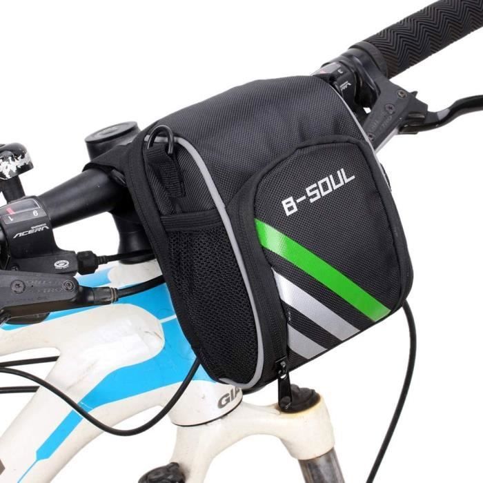 Sacoche Guidon - Moto - Vélo - Grande Capacité - Sac à Dos - Sacoches de Guidon multicolore PANIER VELO