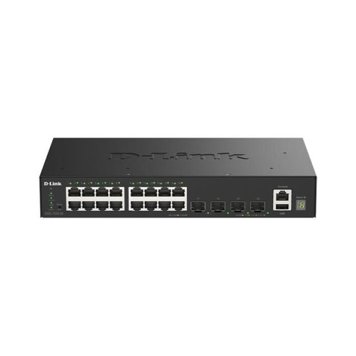 Switch Gigabit 20 ports - D-LINK - DGS-1530-20 - Géré - 4 x 10G SFP+ ...