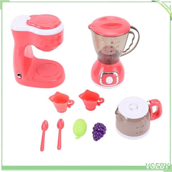 Ensemble de jouets de cuisine pour enfants Kit dappareils de cuisine jouet de jeu de rôle pour filles