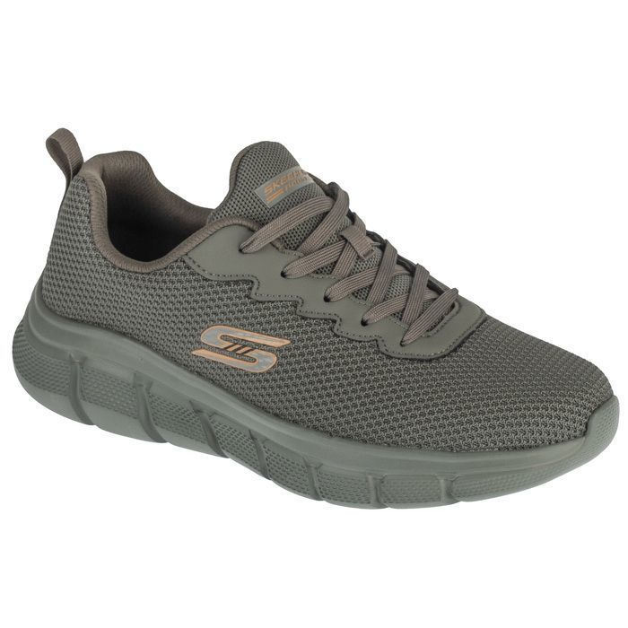 Skechers Baskets Homme - Vert - Skechers Bobs B Flex - Chill Edge
