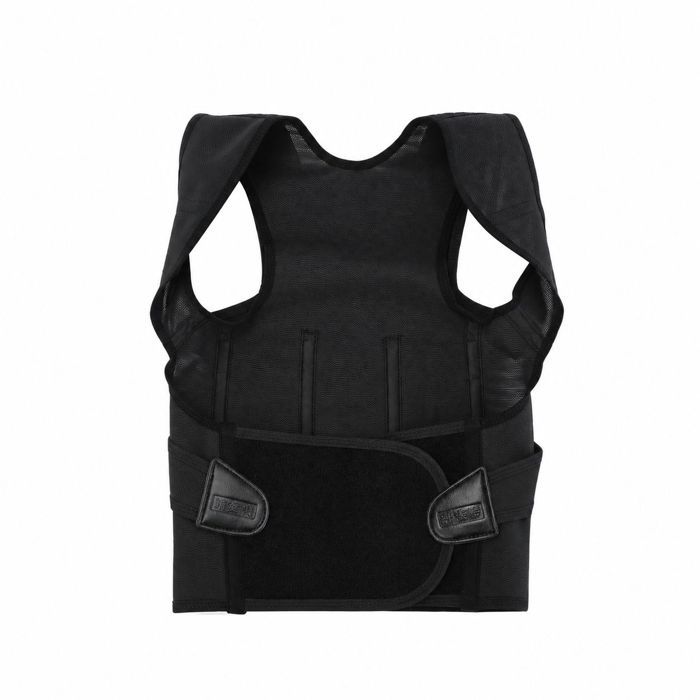 Correcteur de posture Femme Homme -Invisible réglable avec des bandes de soutien rigides pour Usage Quotidien Maintien épaule -S