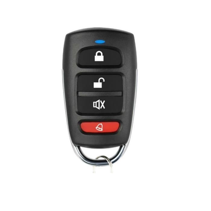 10 Pièces Télécommande Universelle 433 MHz 4 Canaux - Duplicateur Clé Voiture Et Ouvre-Porte Garage