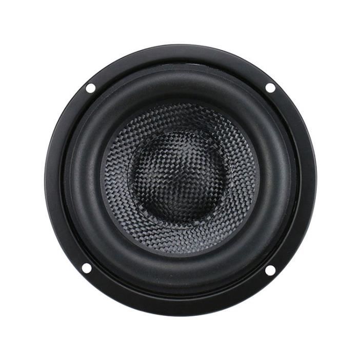 Types ronds Hautparleur pour caisson de basses, bloc de 4 pouces, unité Hifi, 4 ohm, 40W