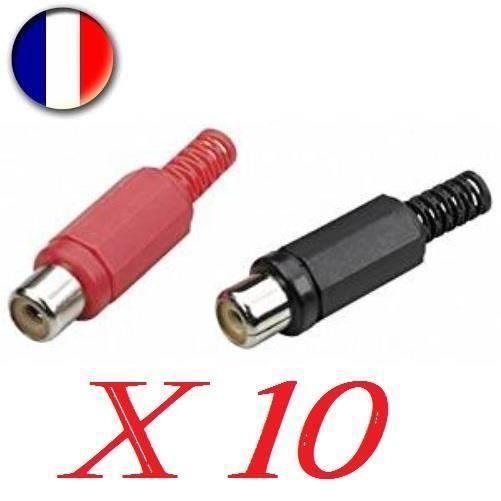 FICHE RCA MALE COUDEE - Cdiscount TV Son Photo