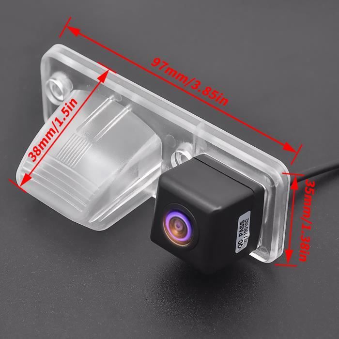 Caméra de recul de voiture HD CCD caméra de recul pour VW T4 Multivan Transporter Caravelle caméra de stationnement de voiture d'aff