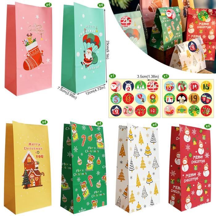 Lot De Pochettes Cadeaux En Papier Kraft à Soufflet - Emballage Cadeau écologique - Différentes Tailles - Neuf