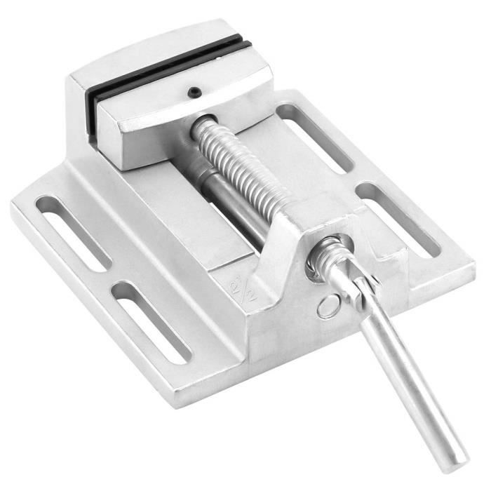 Étau De Perceuse 4 Pouces 110mm - Étau D'Établi Robuste En Fonte Pour Atelier Mécanique