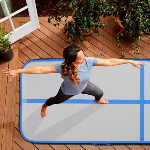 Tapis de gymnastique gonflable, tapis pour tumbling, exercice, yoga, 3m