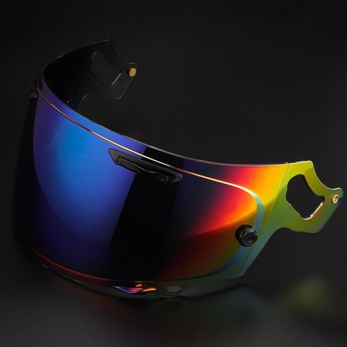 Bleu Arc en ciel Casque Visor Visor De Motocross Casque Motoaire Full bleu-arc-en-ciel-casque-visor-visor-de-motocross-casque-motoaire-full