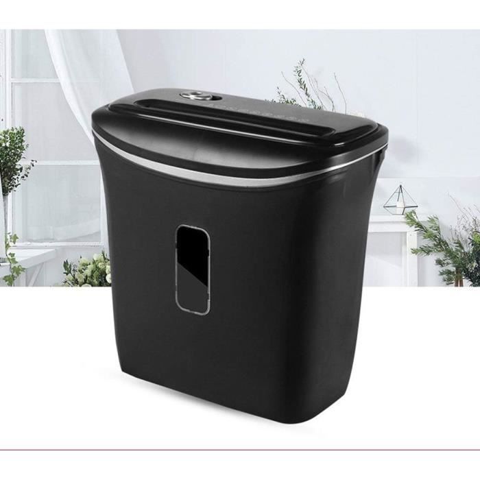 Mini Destructeur De Documents Portable - Format A6, Coupe En Bandes 3,5 Mm, Alimentation Piles/USB
