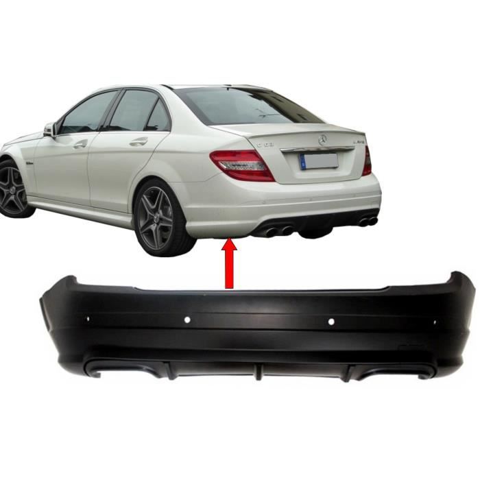 Pour Mercedes W204 C63 Pare Choc Arriere Avec Pdc C Class 07 12 Amg Design Achat Vente Kit Carrosserie Mercedes W204 C63 Pare Choc Cdiscount