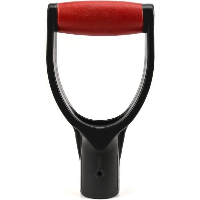 Poignée En D Plastique Pour Pelle - Diamètre Intérieur 32 Mm - Remplacement Ergonomique Pour Manche D'outil