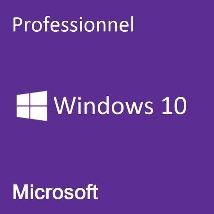 Windows 10 Pro 32 Bits & 64 Bits – Clé de Licence Originale par E-Mail + Instructions de G-MOTIONS avec activation par site officiel