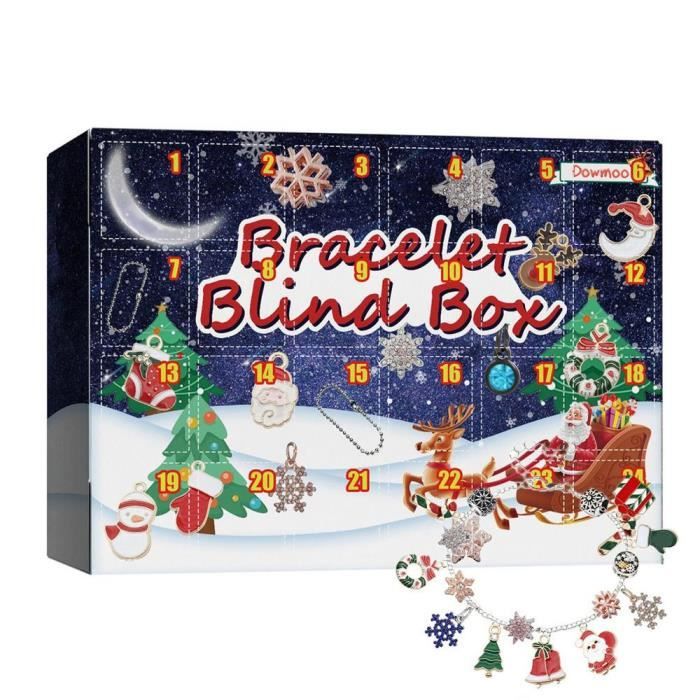 Calendrier De L'Avent 2025 Avec Bracelets Et Colliers à Composer - 24 Bijoux Surprises Pour Patienter Jusqu'à Noël - 8