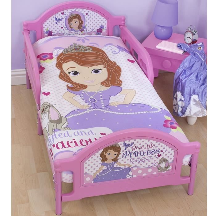Parure De Lit Junior Princesse Sofia Disney Achat Vente Housse