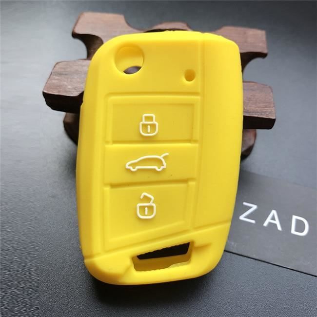 ZAD - étui Pour Clé Télécommande à 3 Boutons En Silicone, Pour HONDA
