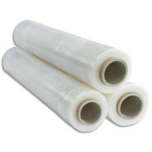 Rouleau Film étirable Noir Manuel - 1,7 Kg, Largeur 50 Cm, épaisseur 23 Microns - Pour Emballage, Déménagement