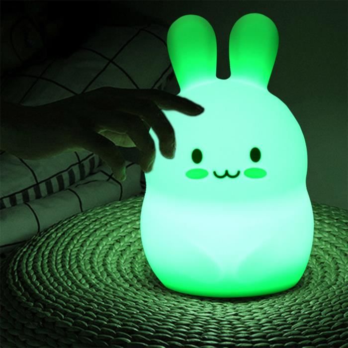 Adorable veilleuse de canard rechargeable USB veilleuse de chevet chaude pour chambres dadultes lampe de table tactile salon UNEEDE Veilleuse LED en silicone