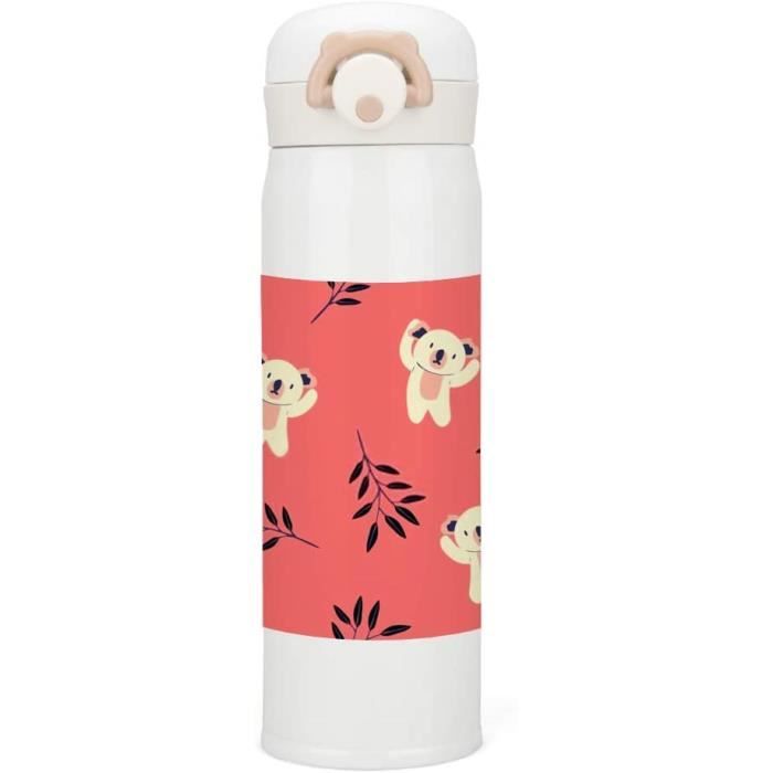 Bouteille Isotherme en Acier Inoxydable 500ML, Gourde Bureau Extérieur